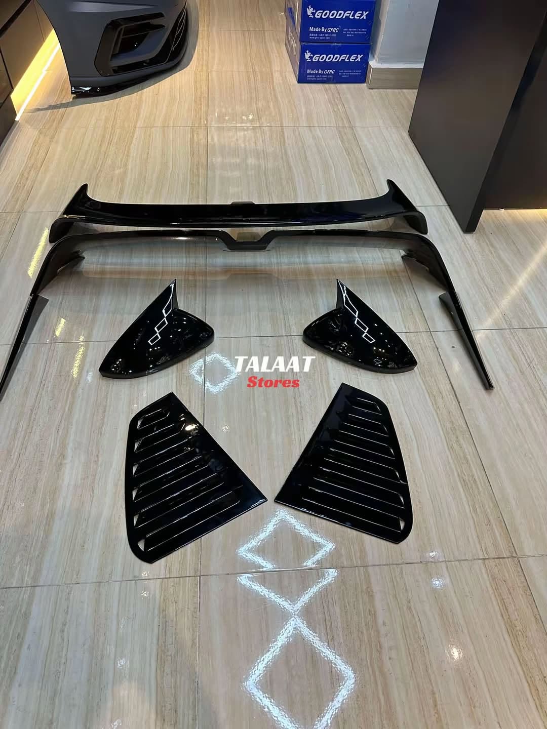 VW Golf 7 Aero Pack (Spoiler & Louvers)